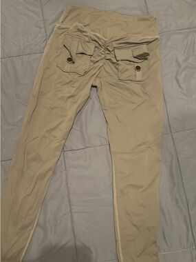 Womens spandex pants (grey) butt scrunch